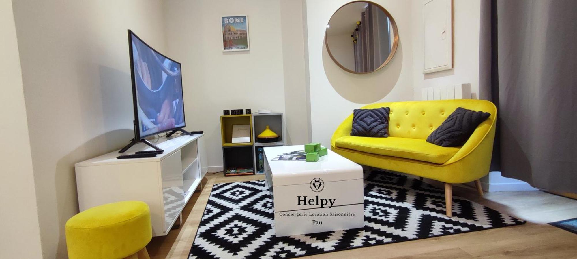 Chaleureux - Bien Equipe - Hypercentre - 2Ch 6Pers Appartement Pau Buitenkant foto